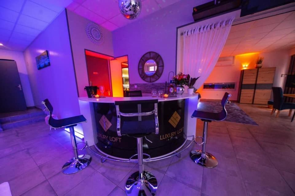 Loft Privatif Avec Jacuzzi Et Sauna Saint-Dizier Buitenkant foto